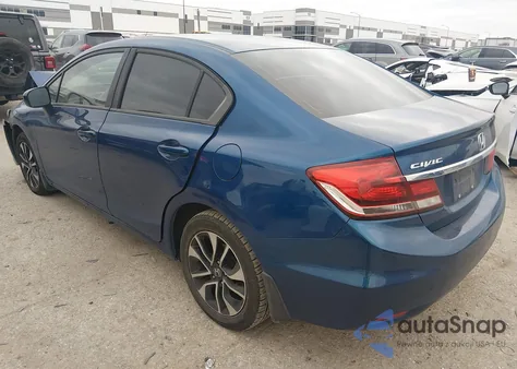 2014 Honda Civic Ex z USA, uszkodzony, nr VIN 19XFB2F86EE233859